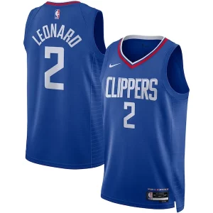 Atractivo Estupendo Sofisticado Kawhi Leonard LA Clippers Nike Unisex Swingman Jersey Icon Edition Royal/White