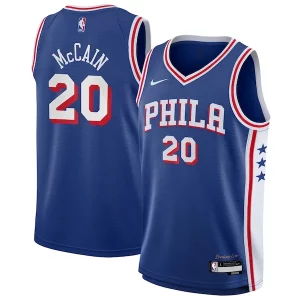 Atractivo Ideal Jared McCain Philadelphia 76ers Nike Youth Swingman Jersey Icon Edition Royal