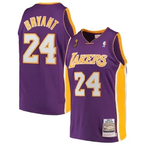 Bonito Kobe Bryant Los Angeles Lakers 2008/09 Hardwood Classics Authentic Jersey Purple