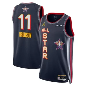 Bonito Perfecto Jalen Brunson Nike Unisex 2025 NBA All Star Game Swingman Player Jersey Navy