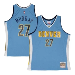 Bonito Práctico Jamal Murray Denver Nuggets 2016/17 Throwback Swingman Jersey Powder Blue