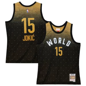 Bonito Robusto Perfecto Nikola Jokic Team World 2016 Hardwood Classics Rising Stars Swingman Jersey Black