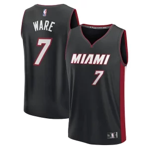Bonito Sofisticado Kel'el Ware Miami Heat Youth Fast Break Replica Player Jersey Icon Edition Black