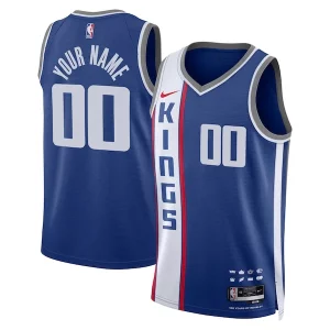 Chulo Comodo Bonito Sacramento Kings Nike Unisex 2023/24 Custom Swingman Jersey Blue City Edition