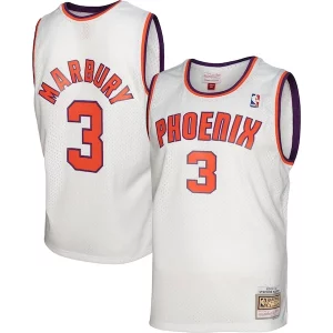 Chulo Comodo Delicioso Stephon Marbury Phoenix Suns 2001/02 Hardwood Classics Swingman Jersey White