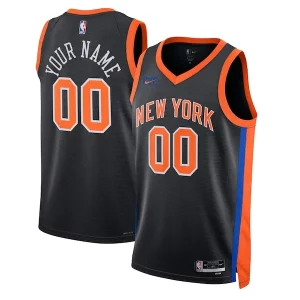 Chulo Cool New York Knicks Nike Unisex 2022/23 Swingman Custom Jersey City Edition Black