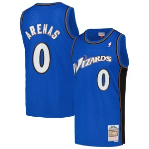 Chulo Elegante Gilbert Arenas Washington Wizards 2004/05 Hardwood Classics Swingman Jersey Blue