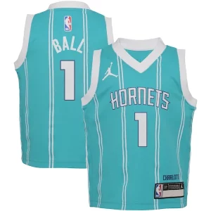 Chulo Estupendo Único LaMelo Ball Charlotte Hornets Jordan Brand Toddler Swingman Player Jersey Icon Edition Teal