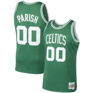 Chulo Genial Perfecto Robert Parish Boston Celtics 1985/86 Hardwood Classics Swingman Jersey Kelly Green