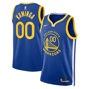 Chulo Jonathan Kuminga Golden State Warriors Nike Unisex Swingman Badge Player Jersey Icon Edition Royal