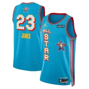 Chulo Lujoso LeBron James Jordan Brand Unisex 2025 NBA All Star Game Swingman Player Jersey Light Blue