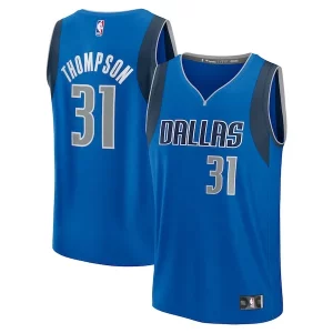 Cool Sofisticado Klay Thompson Dallas Mavericks Youth Fast Break Replica Player Jersey Icon Edition Blue