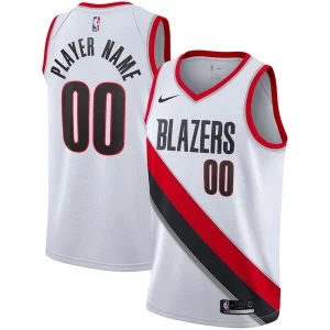 Chulo Portland Trail Blazers Nike 2020/21 Swingman Custom Jersey Association Edition White