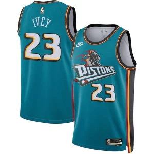 Chulo Práctico Bonito Jaden Ivey Detroit Pistons Nike Swingman Jersey Classic Edition Teal
