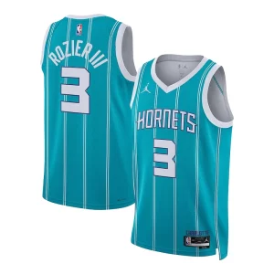 Chulo Práctico Encantador Terry Rozier Charlotte Hornets Jordan Brand Unisex Swingman Jersey Association Edition Teal