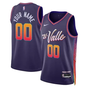 Chulo Resistente Phoenix Suns Nike Unisex 2023/24 Custom Swingman Jersey Purple City Edition