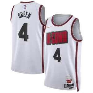 Clásico Encantador Exquisito Jalen Green Houston Rockets Nike Unisex 2024/25 Swingman Player Jersey City Edition White