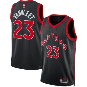 Clásico Fred VanVleet Toronto Raptors Jordan Brand Unisex Swingman Jersey Statement Edition Black