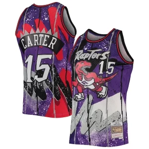 Clásico Hermoso Estupendo Vince Carter Toronto Raptors Hardwood Classics 1998/99 Hyper Hoops Swingman Jersey Purple