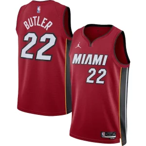 Clásico Jimmy Butler Miami Heat Jordan Brand Unisex Swingman Jersey Statement Edition Red