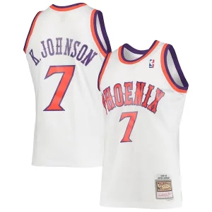 Clásico Kevin Johnson Phoenix Suns 1988/89 Hardwood Classics Swingman Jersey White