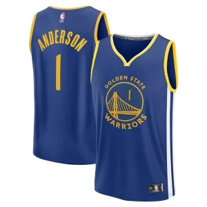 Clásico Kyle Anderson Golden State Warriors Fast Break Replica Player Jersey Icon Edition Royal