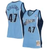 Clásico Moderno Andrei Kirilenko Utah Jazz 2009/10 Hardwood Classics Swingman Jersey Powder Blue