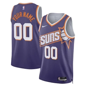 Clásico Phoenix Suns Nike Unisex Swingman Custom Jersey Purple Icon Edition