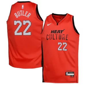 Clásico Robusto Estupendo Jimmy Butler Miami Heat Nike Youth 2024/25 Swingman Player Jersey City Edition Red