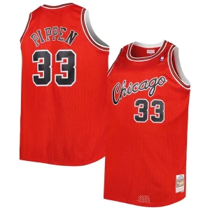 Clásico Scottie Pippen Chicago Bulls Big & Tall Hardwood Classics 2003/04 Swingman Jersey Red