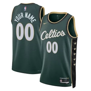 Comodo Bonito Boston Celtics Nike Unisex 2022/23 Swingman Custom Jersey City Edition Kelly Green
