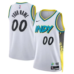 Comodo Bonito Único Indiana Pacers Nike Unisex 2024/25 Custom Swingman Jersey City Edition White