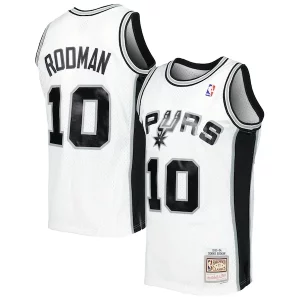 Comodo Dennis Rodman San Antonio Spurs 2001/02 Hardwood Classics Swingman Jersey White