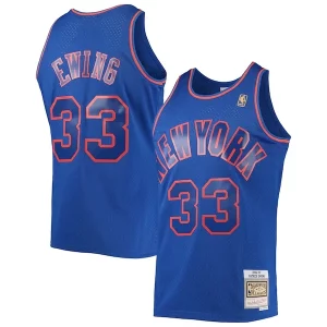 Comodo Patrick Ewing New York Knicks 1996/97 Hardwood Classics Swingman Jersey Blue