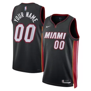 Comodo Robusto Exquisito Miami Heat Nike Unisex Swingman Custom Jersey Black Icon Edition