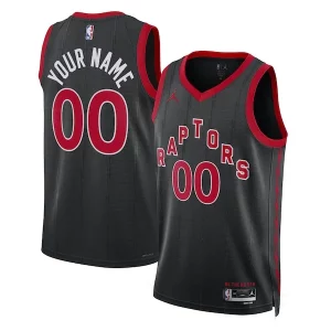 Comodo Toronto Raptors Jordan Brand Unisex 2022/23 Swingman Custom Jersey Statement Edition Black