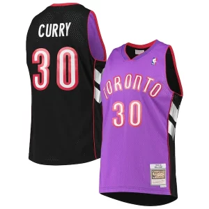 Comodo Único Dell Curry Toronto Raptors 2001/02 Hardwood Classics Swingman Jersey Purple