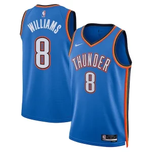 Cool Clásico Versátil Jalen Williams Oklahoma City Thunder Nike Unisex Swingman Replica Jersey Icon Edition Blue