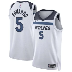 Cool Comodo Anthony Edwards Minnesota Timberwolves Nike Unisex Swingman Jersey Association Edition White