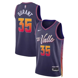 Cool Delicioso Kevin Durant Phoenix Suns Nike Unisex 2023/24 Swingman Jersey Purple City Edition
