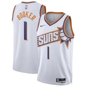 Cool Devin Booker Phoenix Suns Nike Unisex Swingman Jersey Association Edition White