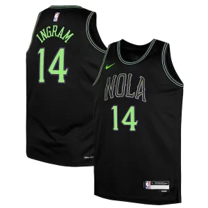 Cool Duradero Bonito Brandon Ingram New Orleans Pelicans Nike Youth Swingman Replica Jersey City Edition Black
