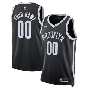 Cool Encantador Brooklyn Nets Nike Unisex Swingman Custom Jersey Black Icon Edition
