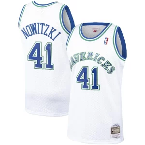 Cool Encantador Fantástico Dirk Nowitzki Dallas Mavericks 1998/99 Hardwood Classics Swingman Jersey White