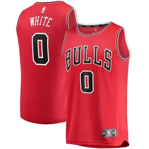 Cool Exquisito Coby White Chicago Bulls Youth Fast Break Replica Player Jersey Icon Edition Red