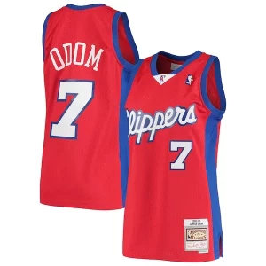 Cool Lamar Odom LA Clippers 2000/01 Hardwood Classics Swingman Jersey Red