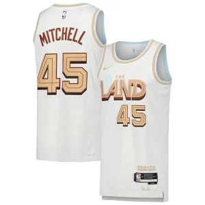 Cool Moderno Sofisticado Donovan Mitchell Cleveland Cavaliers Nike Swingman Player Jersey City Edition White