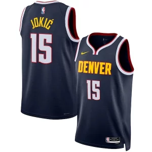 Cool Nikola Jokic Denver Nuggets Nike Unisex Swingman Jersey Icon Edition Navy