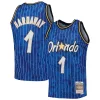Cool Penny Hardaway Orlando Magic Hardwood Classics 1994/95 Lunar New Year Swingman Jersey Blue