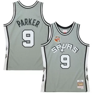 Cool Robusto Duradero Tony Parker San Antonio Spurs Unisex Hall of Fame Class of 2023 Throwback Swingman Jersey Gray